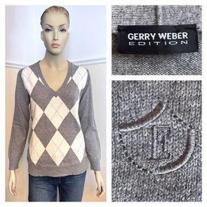 Gerry Weber Edition argyle sweater